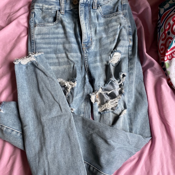 AE next level curvy super high waisted jegging - Picture 1 of 3